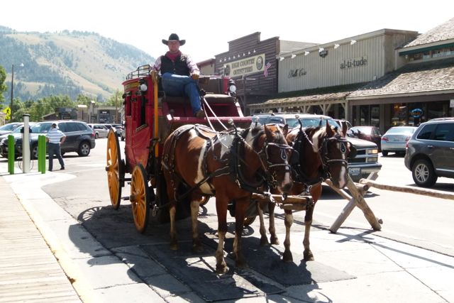 8 augustus: Naar Big Sky (Yellowstone West)